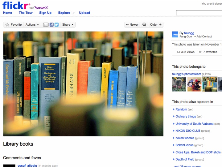 Library Image on Flickr